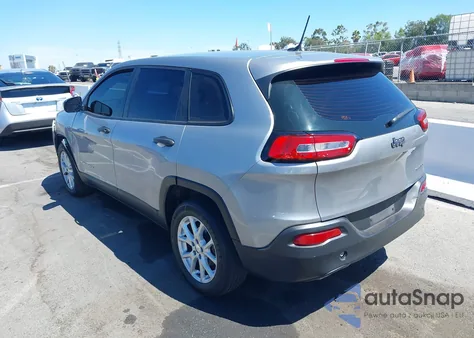 2015 Jeep Cherokee Sport из США, поврежденный, VIN 1C4PJLAB7FW536611